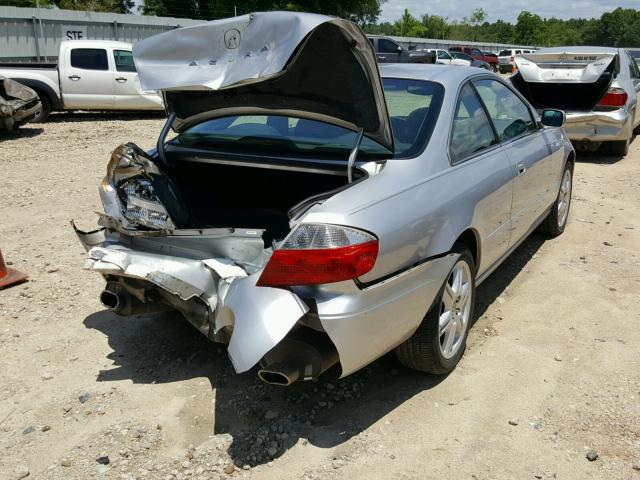 19UYA42653A008412 - 2003 ACURA 3.2CL TYPE SILVER photo 4