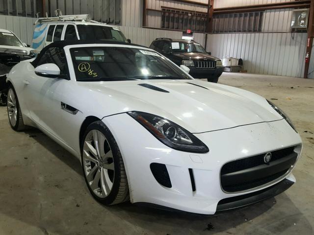 SAJWA6E76E8K02111 - 2014 JAGUAR F-TYPE WHITE photo 1