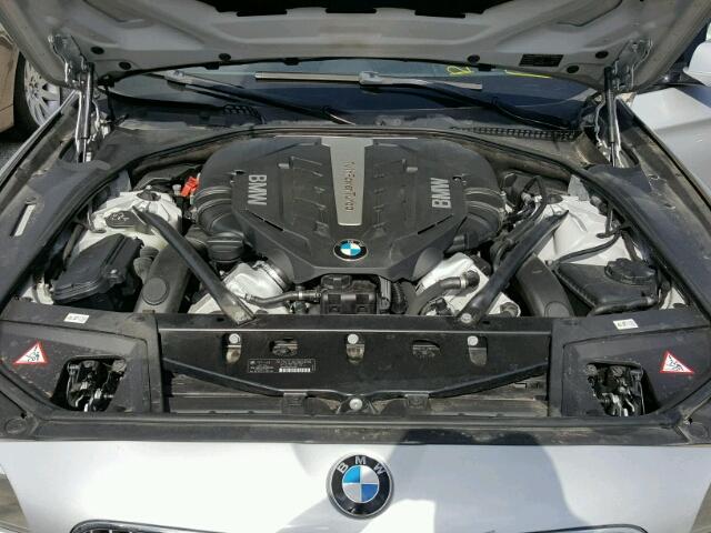 WBAFR9C58DDX80398 - 2013 BMW 550 I SILVER photo 7