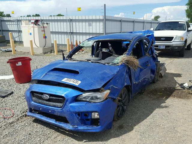 JF1VA1A61F9824921 - 2015 SUBARU WRX BLUE photo 2