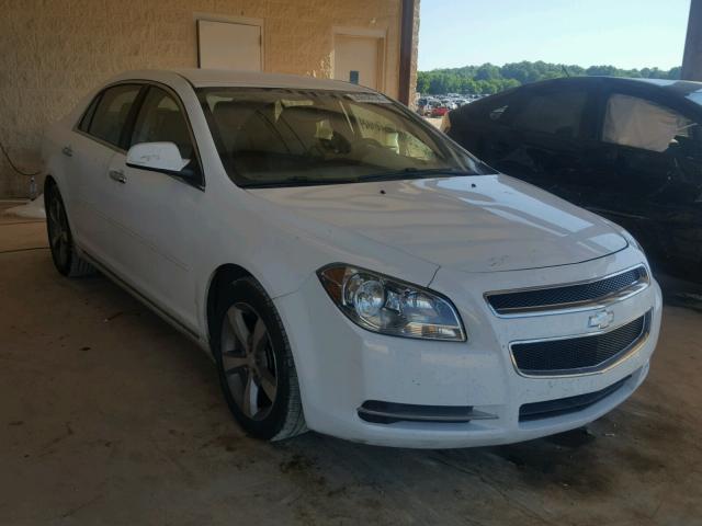 1G1ZC5E00CF157641 - 2012 CHEVROLET MALIBU 1LT WHITE photo 1