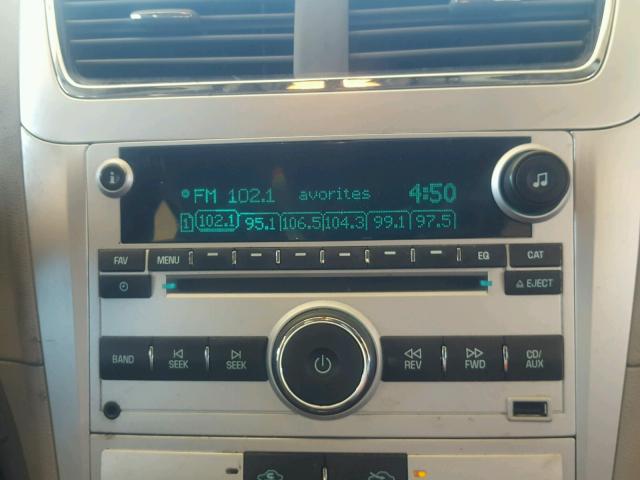 1G1ZC5E00CF157641 - 2012 CHEVROLET MALIBU 1LT WHITE photo 9