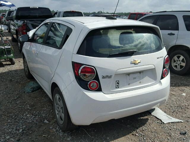 1G1JA6SHXG4118561 - 2016 CHEVROLET SONIC LS WHITE photo 3