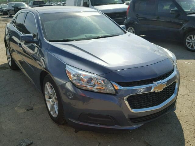 1G11C5SL7EF300843 - 2014 CHEVROLET MALIBU 1LT BLUE photo 1