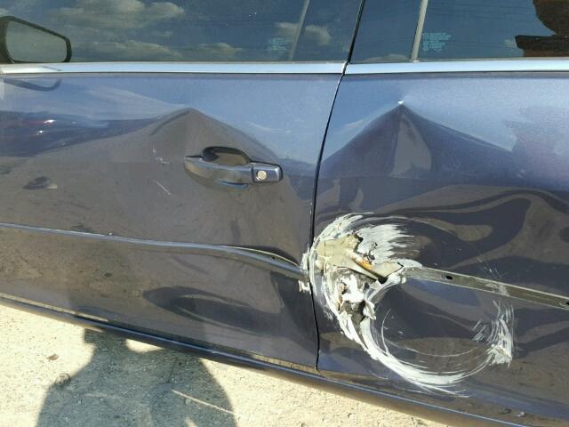 1G11C5SL7EF300843 - 2014 CHEVROLET MALIBU 1LT BLUE photo 10