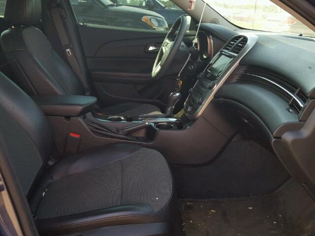 1G11C5SL7EF300843 - 2014 CHEVROLET MALIBU 1LT BLUE photo 5