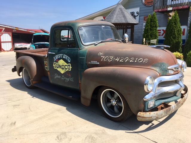 H54N008961 - 1954 CHEVROLET 3100 Yaşıl foto 1