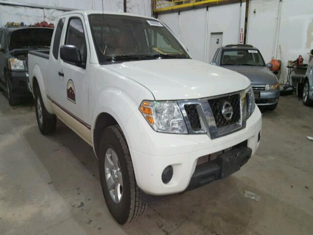 1N6AD0CW0DN742929 - 2013 NISSAN FRONTIER S WHITE photo 1