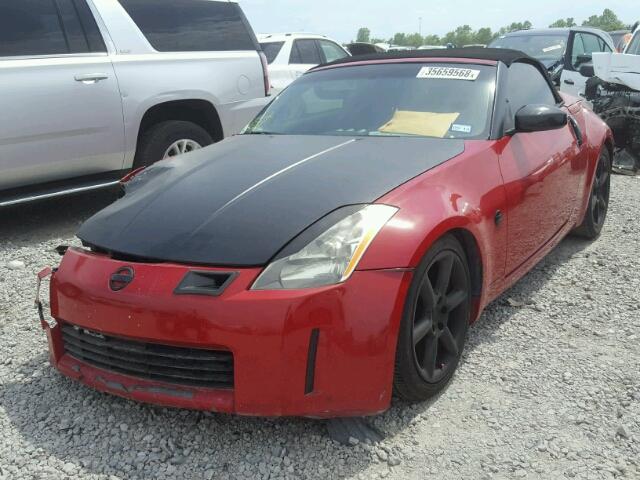 JN1AZ36A35M751477 - 2005 NISSAN 350Z ROADS RED photo 2