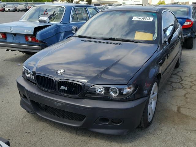 WBABV13464JT22606 - 2004 BMW 325 CI SUL BLACK photo 2