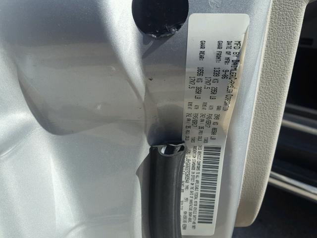 1J8HG68227C503540 - 2007 JEEP COMMANDER 银色 照片 10