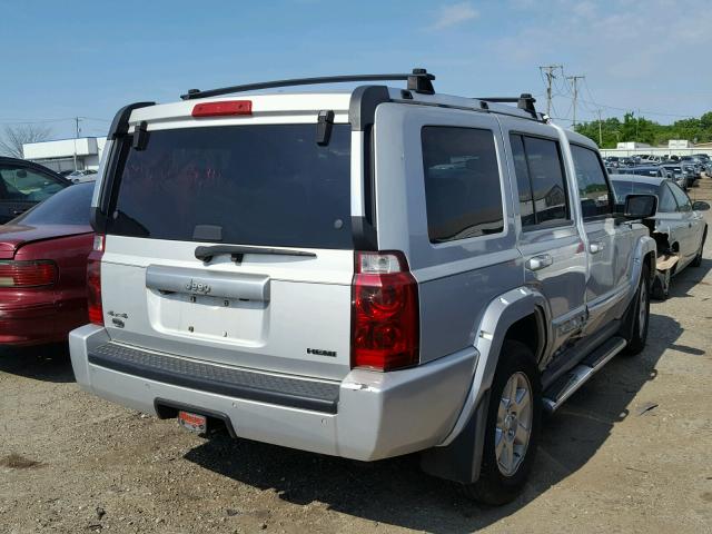 1J8HG68227C503540 - 2007 JEEP COMMANDER 银色 照片 4