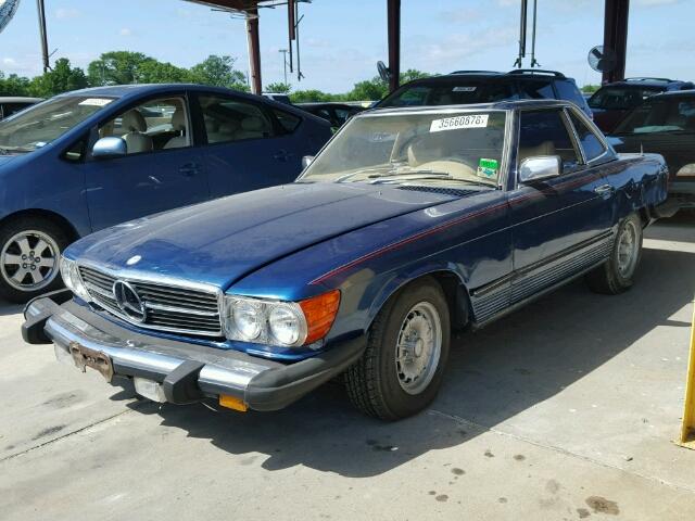 10704412054819 - 1979 MERCEDES-BENZ 450 SL BLUE photo 2