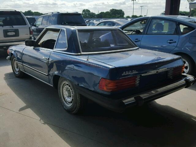 10704412054819 - 1979 MERCEDES-BENZ 450 SL BLUE photo 3