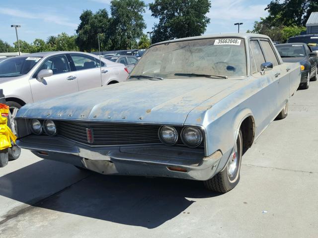 CE4168C309647 - 1968 CHRYSLER NEWPORT BLUE photo 2