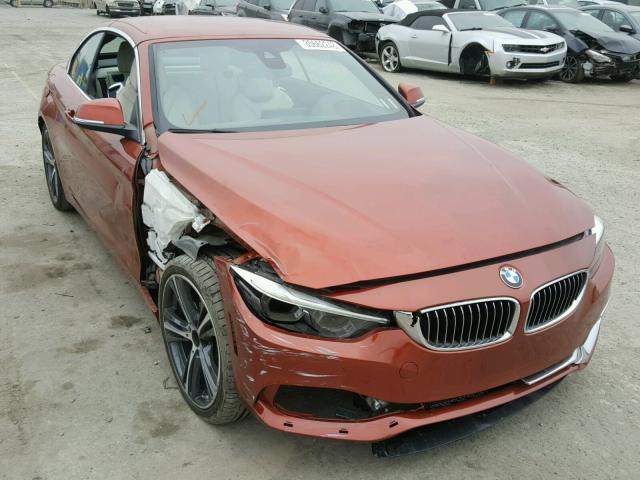 WBA4Z1C52JEC73272 - 2018 BMW 430I ORANGE photo 1