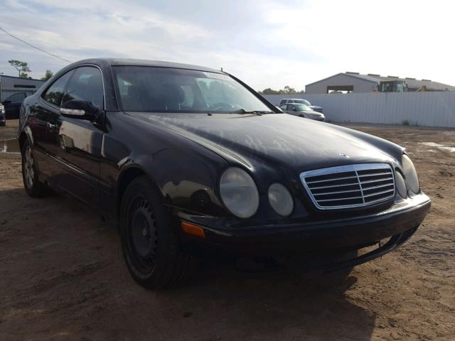 WDBLJ65G12F198735 - 2002 MERCEDES-BENZ CLK 320 BLACK photo 1