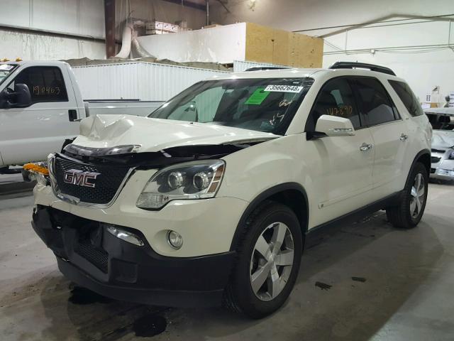 1GKER33D29J153003 - 2009 GMC ACADIA SLT თეთრი ფოტო 2