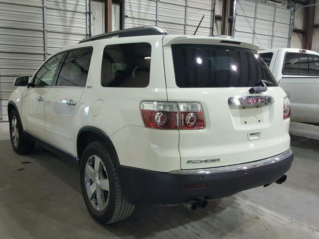 1GKER33D29J153003 - 2009 GMC ACADIA SLT თეთრი ფოტო 3
