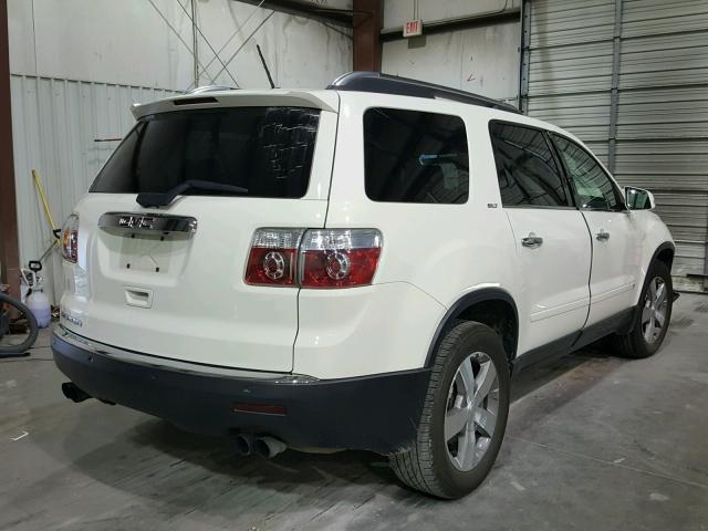 1GKER33D29J153003 - 2009 GMC ACADIA SLT თეთრი ფოტო 4
