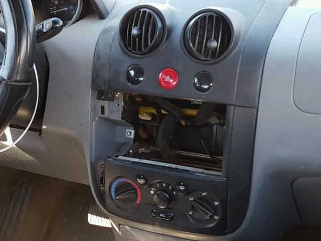 KL1TD52635B429717 - 2005 CHEVROLET AVEO BASE Czerwony zdjęcie 9