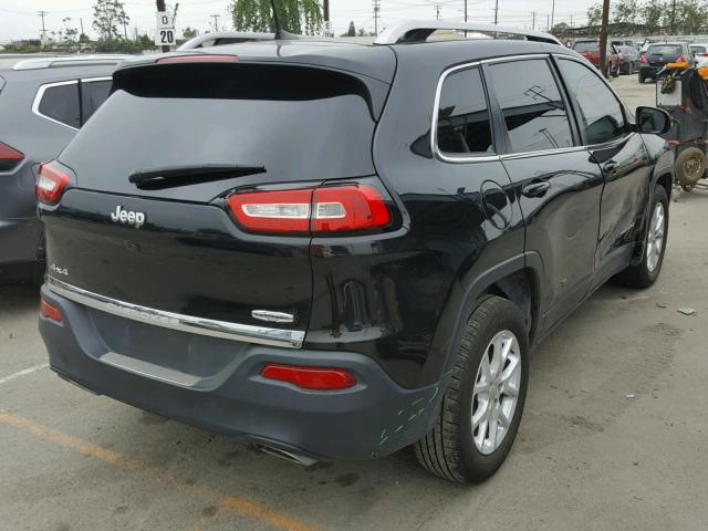 1C4PJMCS6GW156924 - 2016 JEEP CHEROKEE L Czarny zdjęcie 4