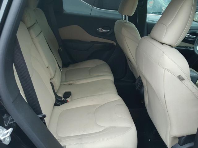 1C4PJMCS6GW156924 - 2016 JEEP CHEROKEE L Czarny zdjęcie 6