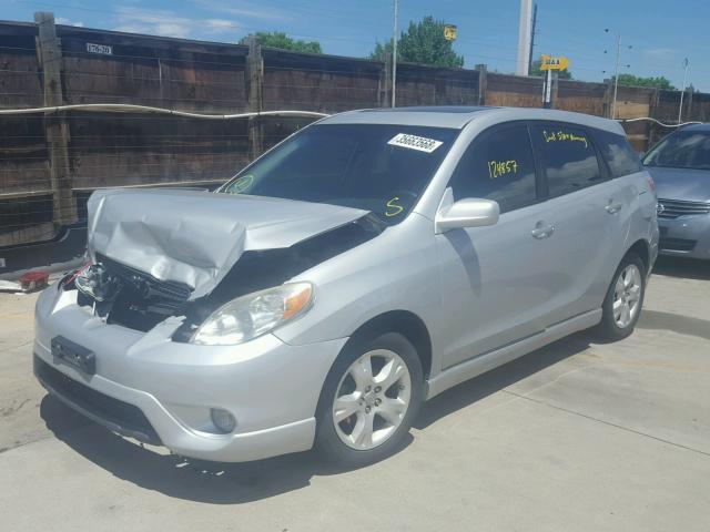 2T1KR30EX8C696802 - 2008 TOYOTA COROLLA MA SILVER photo 2