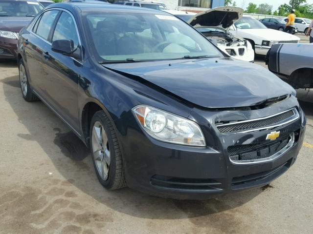 1G1ZC5E0XAF134879 - 2010 CHEVROLET MALIBU 1LT BLACK photo 1