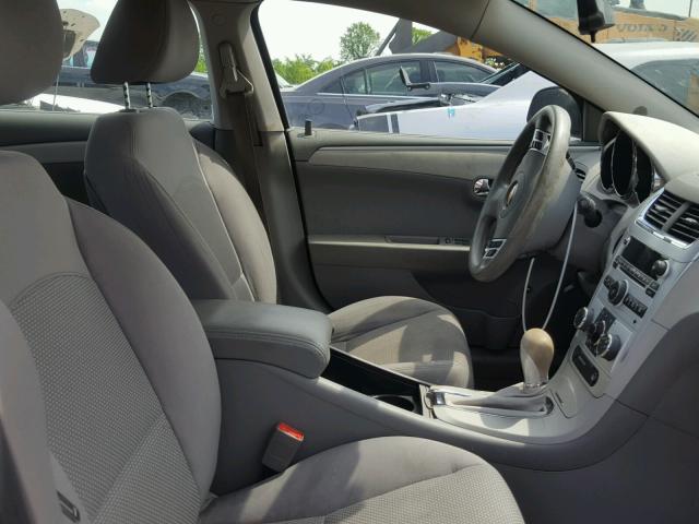 1G1ZC5E0XAF134879 - 2010 CHEVROLET MALIBU 1LT BLACK photo 5