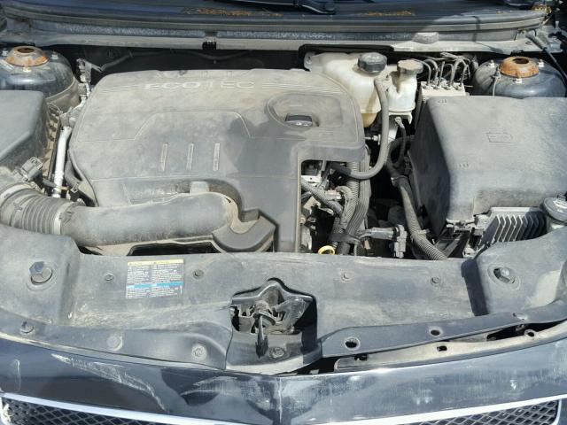 1G1ZC5E0XAF134879 - 2010 CHEVROLET MALIBU 1LT BLACK photo 7