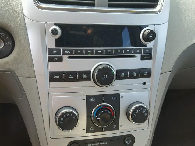 1G1ZC5E0XAF134879 - 2010 CHEVROLET MALIBU 1LT BLACK photo 9