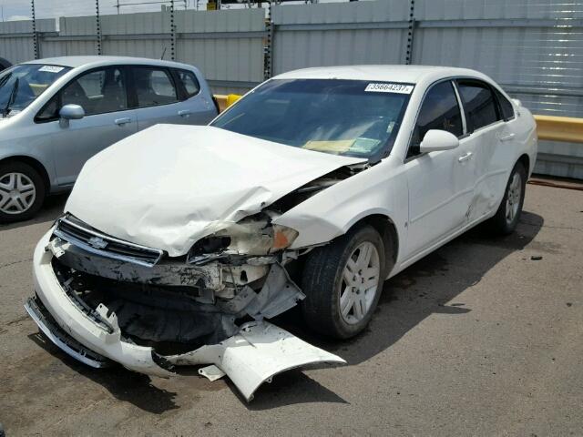 2G1WU581069360501 - 2006 CHEVROLET IMPALA LTZ WHITE photo 2