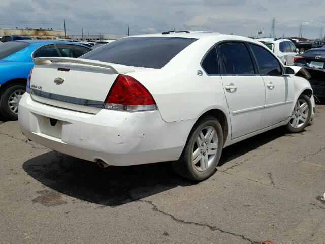 2G1WU581069360501 - 2006 CHEVROLET IMPALA LTZ WHITE photo 4