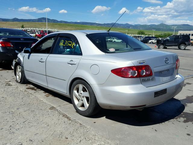 1YVFP80C945N14771 - 2004 MAZDA 6 I SILVER photo 3