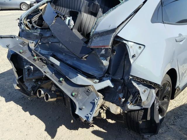 SHHFK7H46HU402928 - 2017 HONDA CIVIC SPOR BLUE photo 9