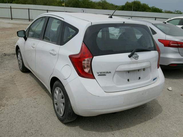 3N1CE2CP5FL442788 - 2015 NISSAN VERSA NOTE WHITE photo 3