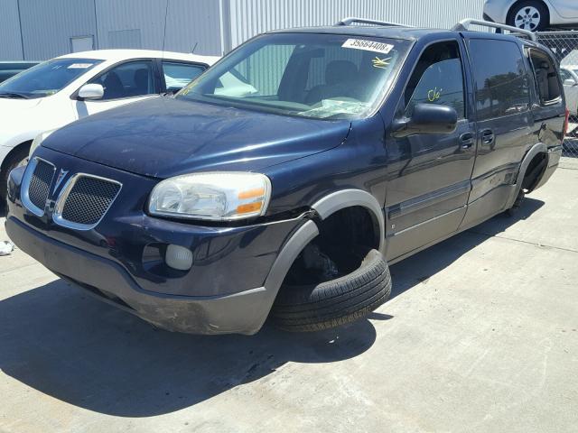 1GMDV33L46D116048 - 2006 PONTIAC MONTANA SV BLUE photo 2