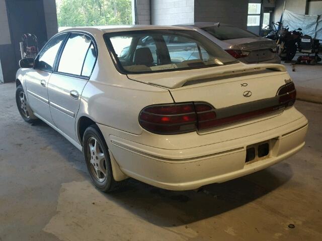 1G3NG52J2X6317600 - 1999 OLDSMOBILE CUTLASS GL WHITE photo 3