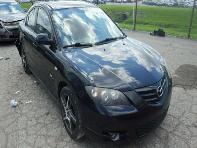 JM1BK323961535505 - 2006 MAZDA 3 S BLACK photo 1