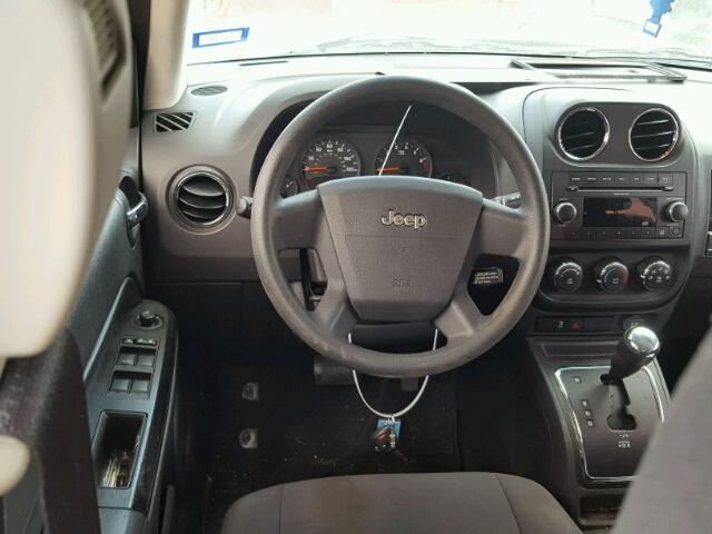 1J4NT4FB8AD643097 - 2010 JEEP COMPASS SP GOLD photo 9