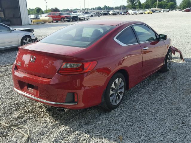 1HGCT1B3XFA009410 - 2015 HONDA ACCORD LX- RED photo 4