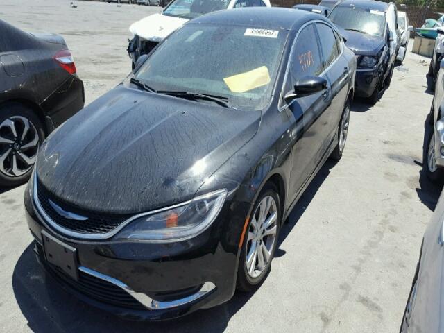 1C3CCCAB5FN641456 - 2015 CHRYSLER 200 LIMITE BLACK photo 2