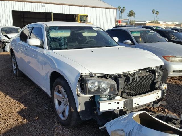 2B3CA4CT7AH305100 - 2010 DODGE CHARGER WHITE photo 1