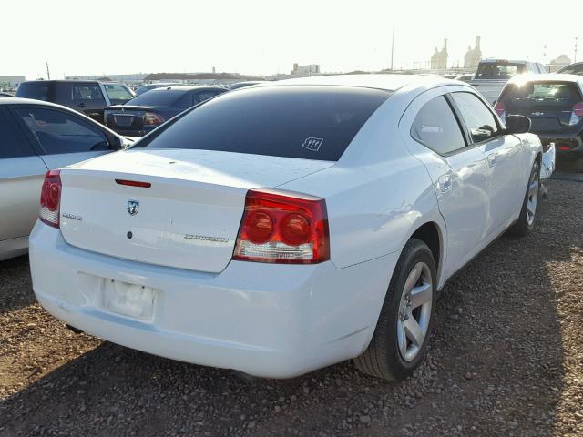 2B3CA4CT7AH305100 - 2010 DODGE CHARGER WHITE photo 4