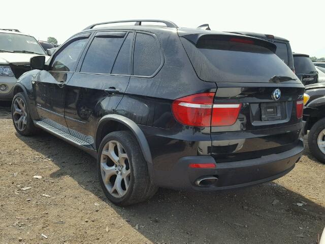 5UXFE83509L169530 - 2009 BMW X5 XDRIVE4 BLACK photo 3