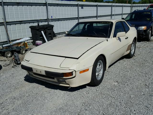 WP0AA0949GN451996 - 1986 PORSCHE 944 WHITE photo 2