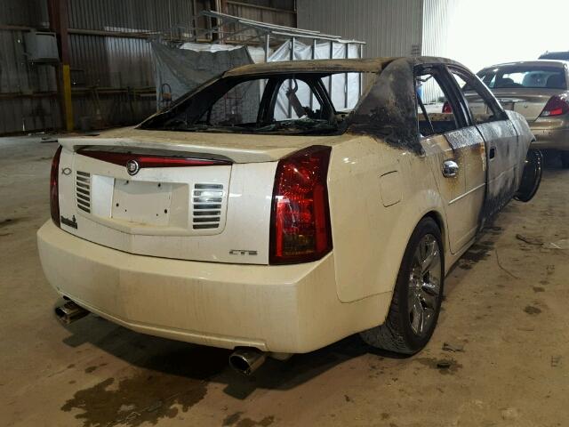 1G6DM57N330163222 - 2003 CADILLAC CTS WHITE photo 4