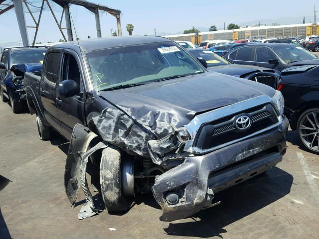 5TFJX4GN2FX039391 - 2015 TOYOTA TACOMA DOU CHARCOAL photo 1