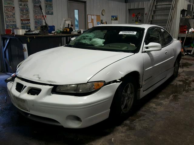 1G2WP12K1YF214471 - 2000 PONTIAC GRAND PRIX WHITE photo 2